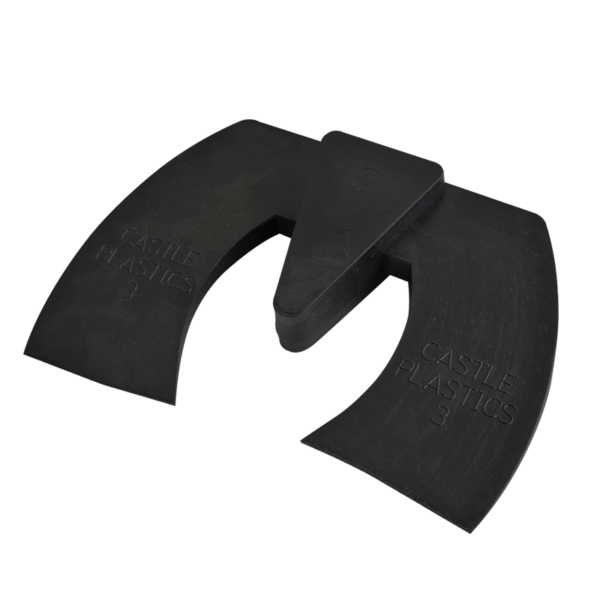 PLANTILLAS PLÁSTICAS CASTLE Bar Wedge soporte ranilla